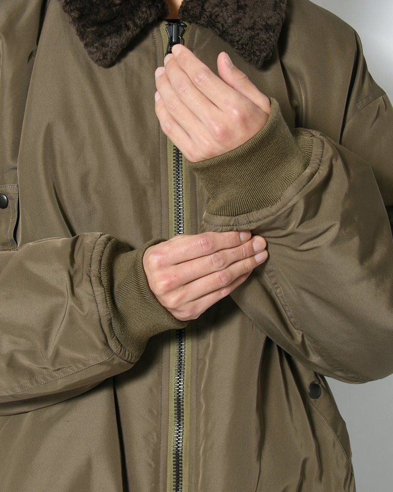 Poly-Silk Twill Modified MA1 -Khaki-
