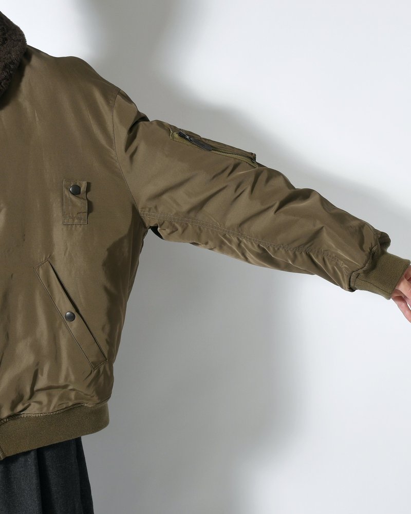 Poly-Silk Twill Modified MA1 -Khaki-