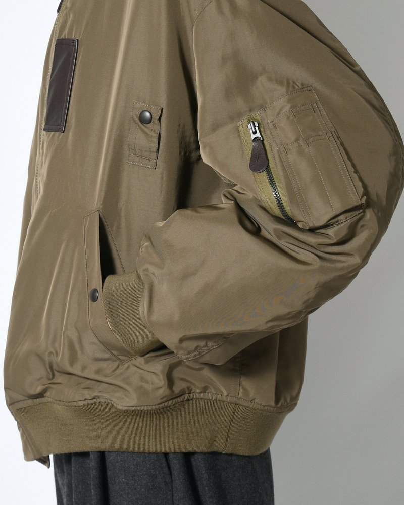 Poly-Silk Twill Modified MA1 -Khaki-
