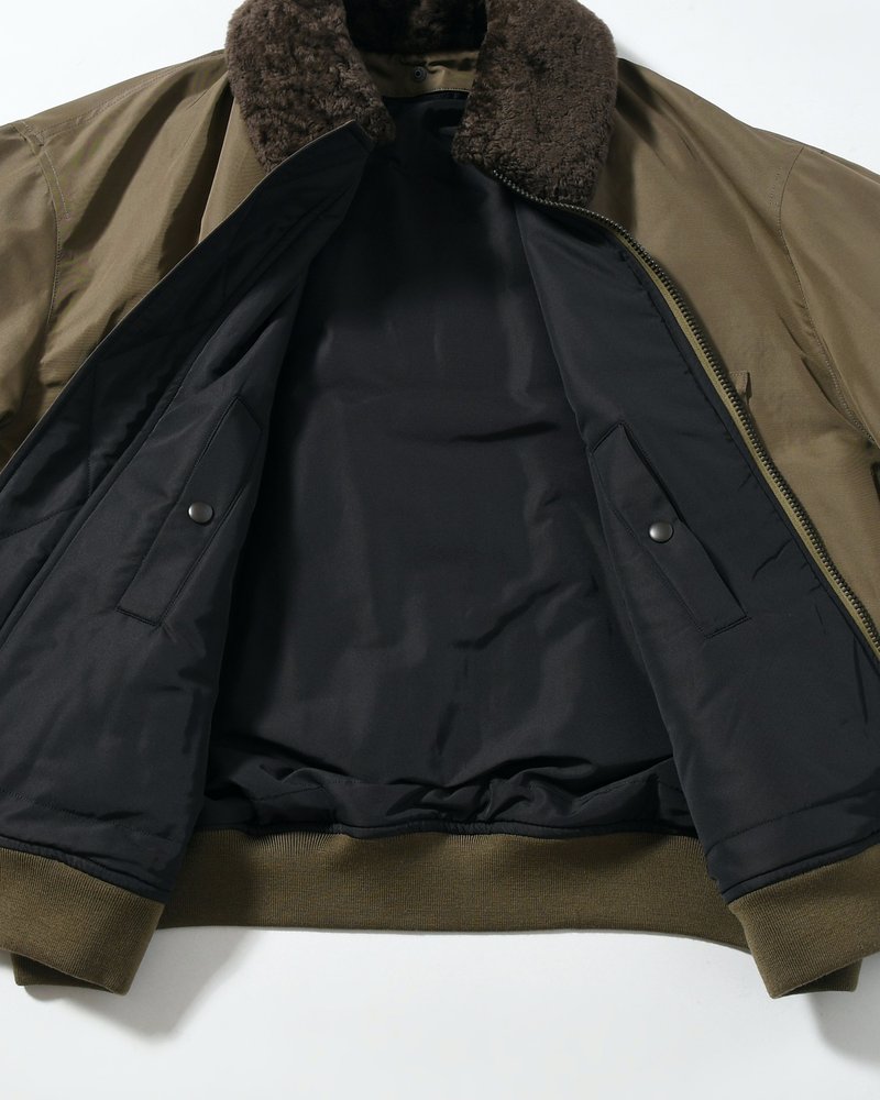 Poly-Silk Twill Modified MA1 -Khaki-