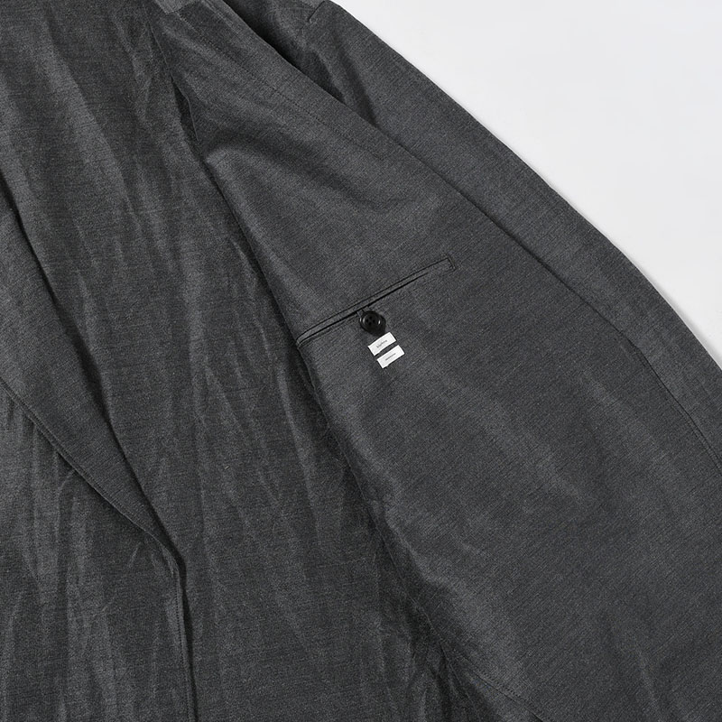 Silk-Wo-Co Peaked Lapel Cardigan Jacket -2.COLOR-