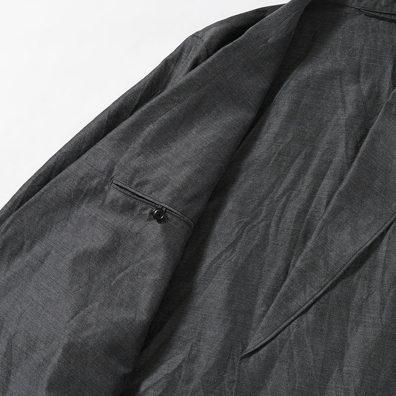 Silk-Wo-Co Peaked Lapel Cardigan Jacket -2.COLOR-