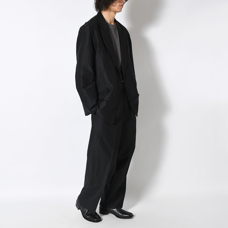 Silk-Wo-Co Peaked Lapel Cardigan Jacket -2.COLOR-