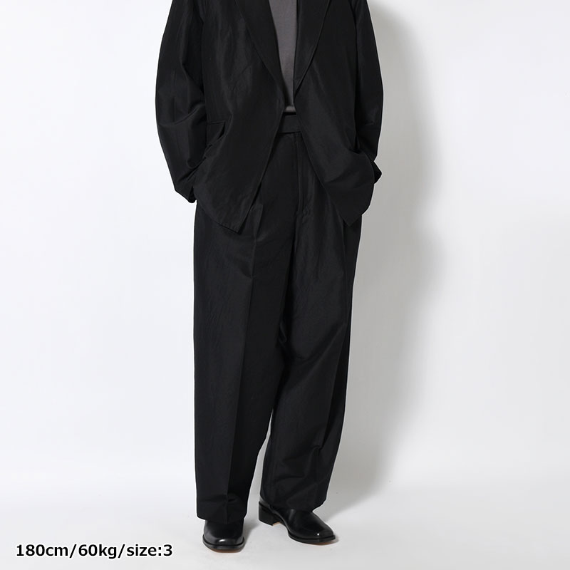 Silk-Wo-Co Two-tuck Slacks -2.COLOR-