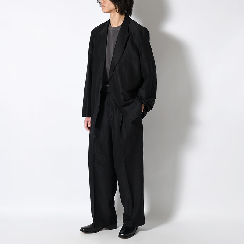 Silk-Wo-Co Two-tuck Slacks -2.COLOR-