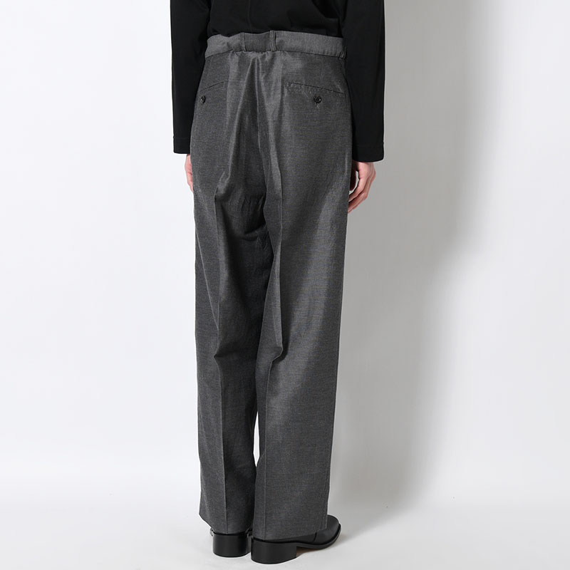 Silk-Wo-Co Two-tuck Slacks -2.COLOR-