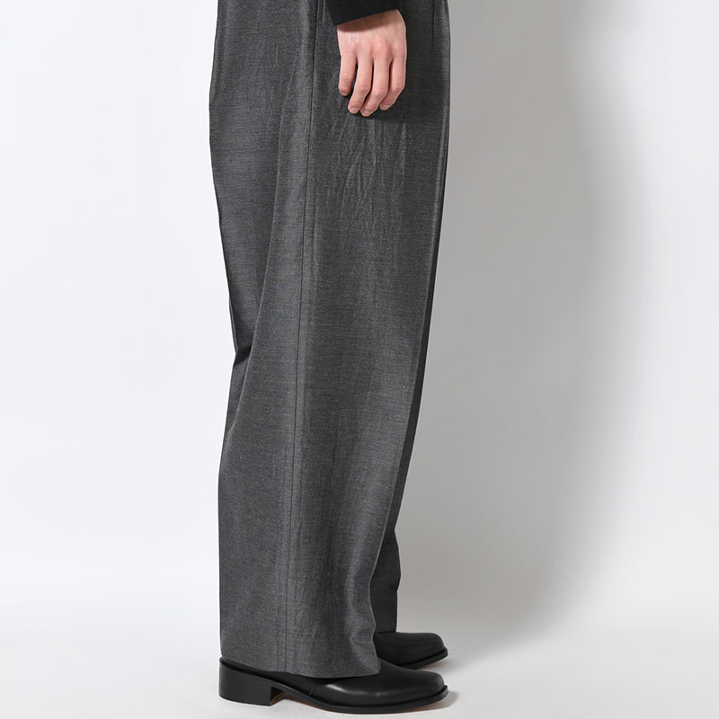 Silk-Wo-Co Two-tuck Slacks -2.COLOR-