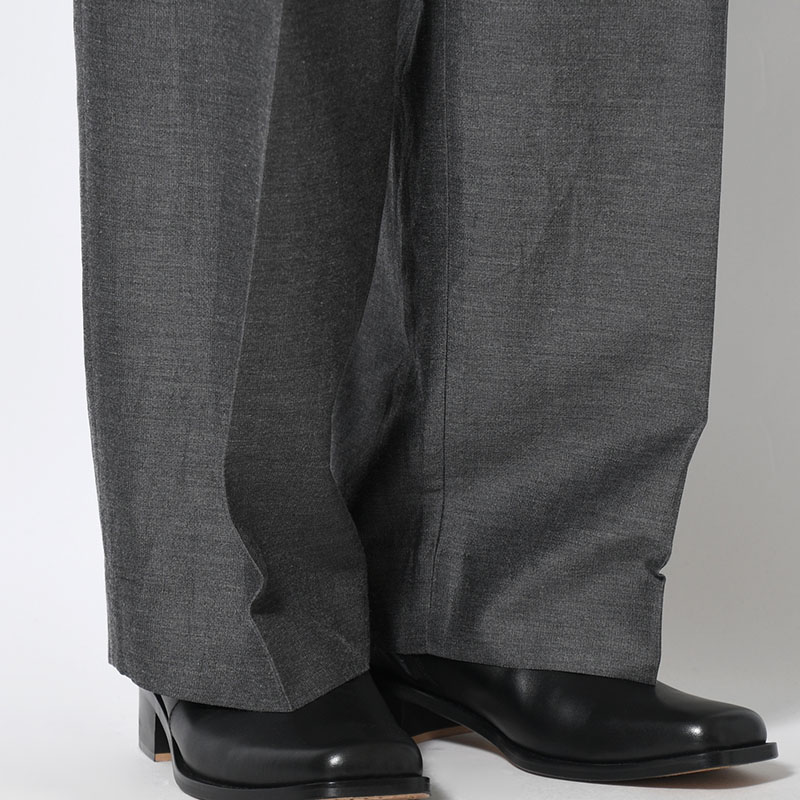 Silk-Wo-Co Two-tuck Slacks -2.COLOR-