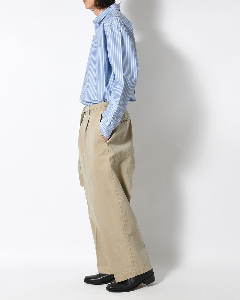 Hard Twist Gabardine Work Pants -DustBeige-
