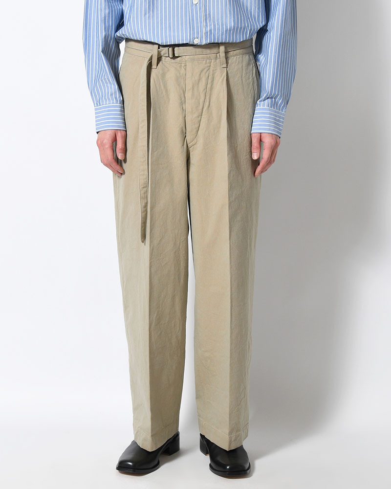 Hard Twist Gabardine Work Pants -DustBeige-