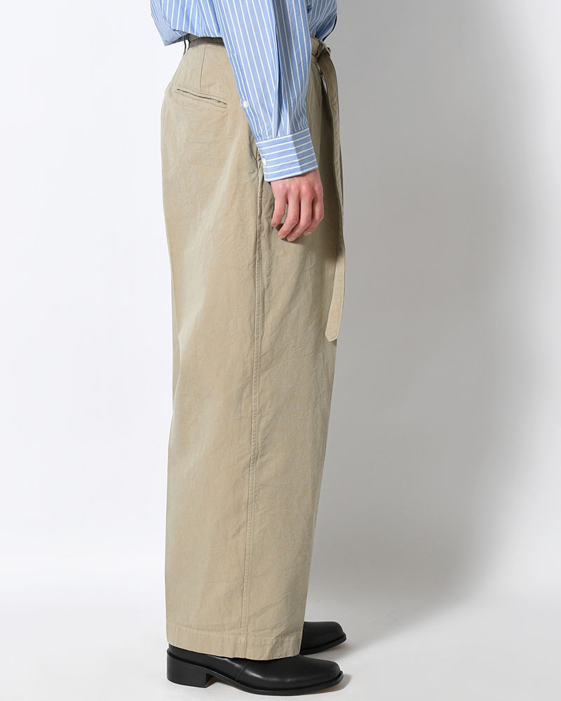 Hard Twist Gabardine Work Pants -DustBeige-