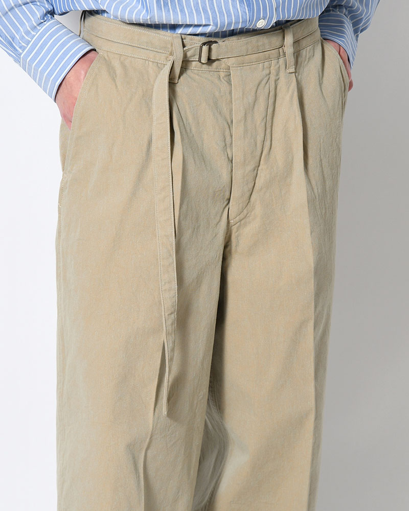 Hard Twist Gabardine Work Pants -DustBeige-