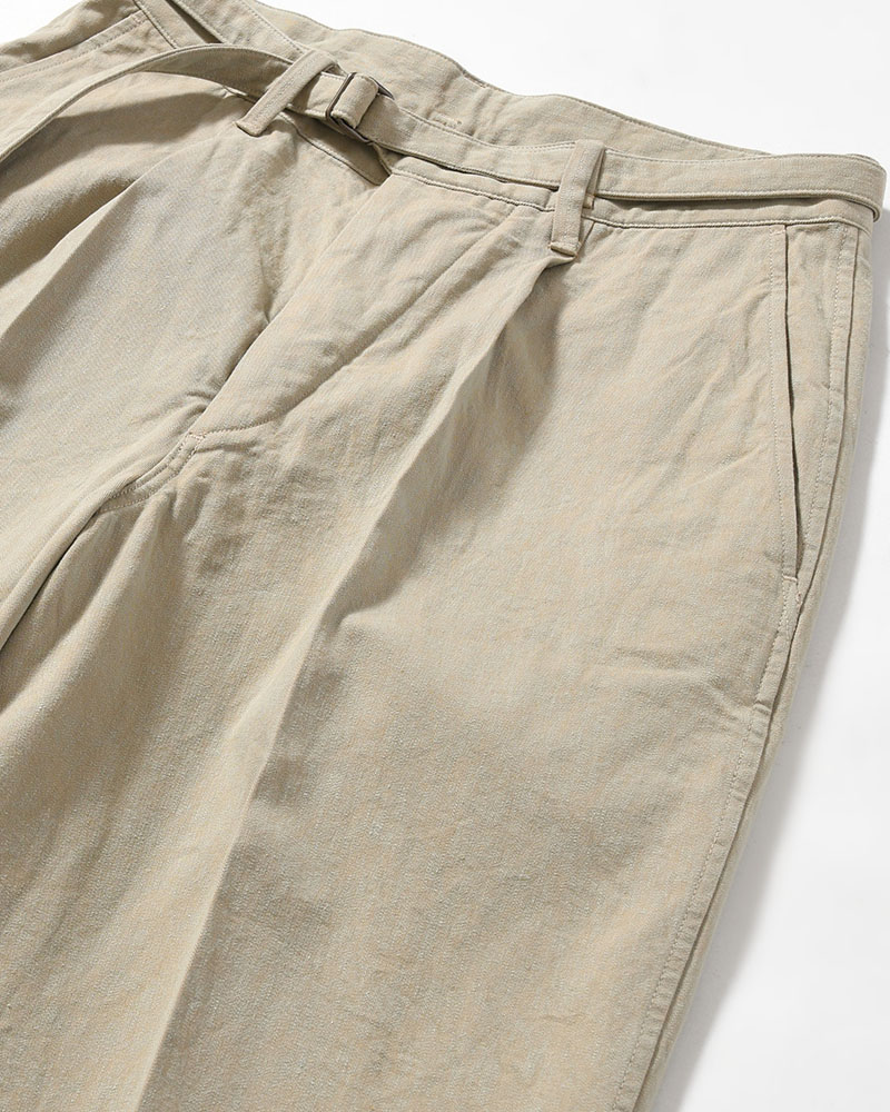 Hard Twist Gabardine Work Pants -DustBeige-