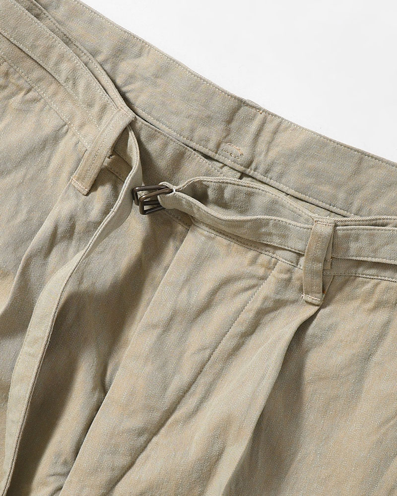 Hard Twist Gabardine Work Pants -DustBeige-