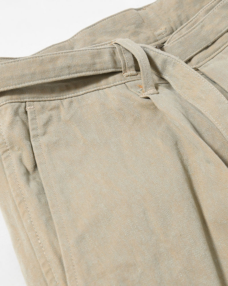 Hard Twist Gabardine Work Pants -DustBeige-