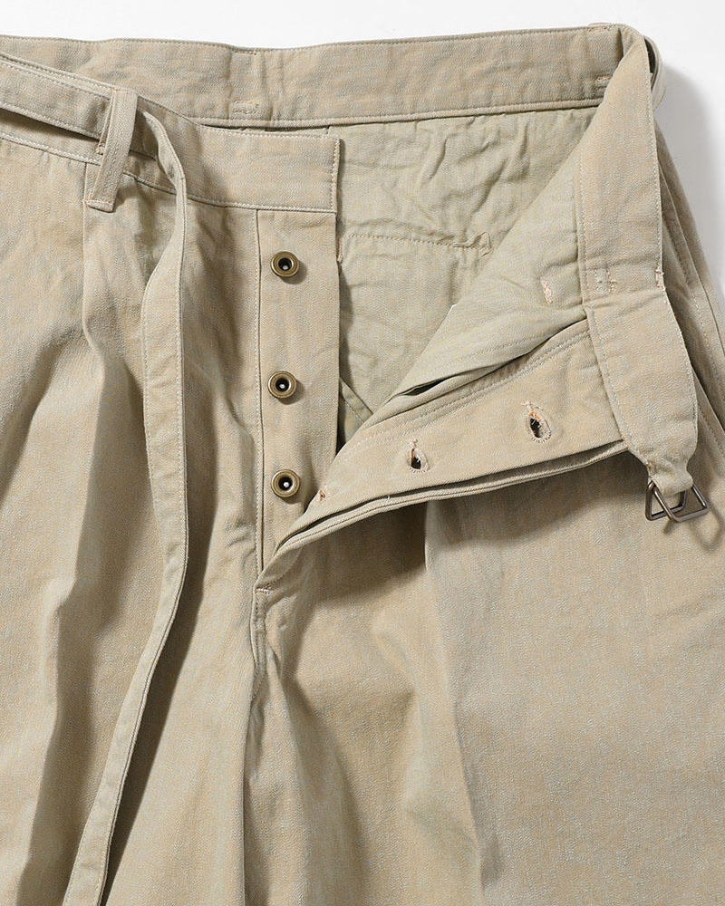 Hard Twist Gabardine Work Pants -DustBeige-
