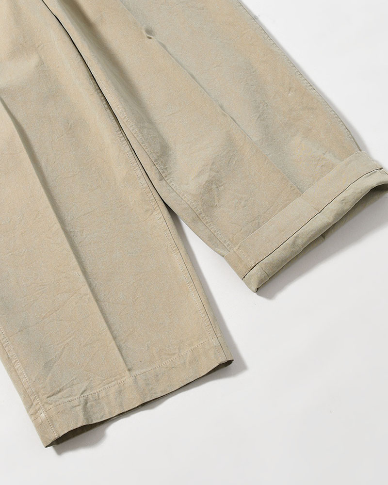 Hard Twist Gabardine Work Pants -DustBeige-