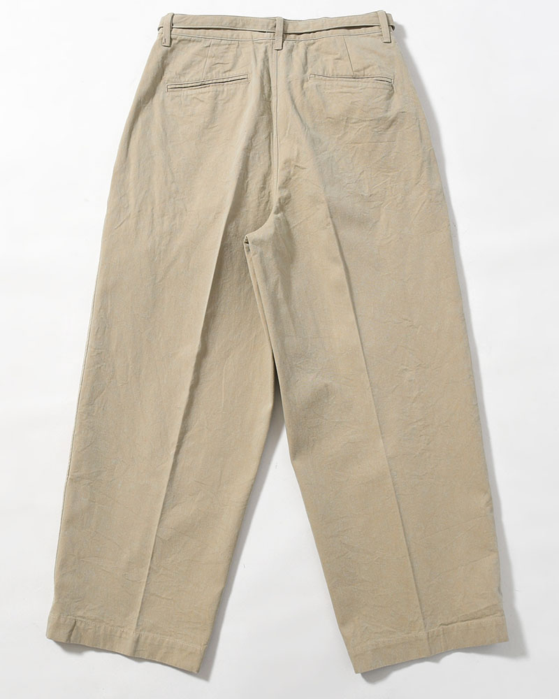 Hard Twist Gabardine Work Pants -DustBeige-