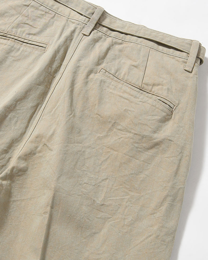 Hard Twist Gabardine Work Pants -DustBeige-