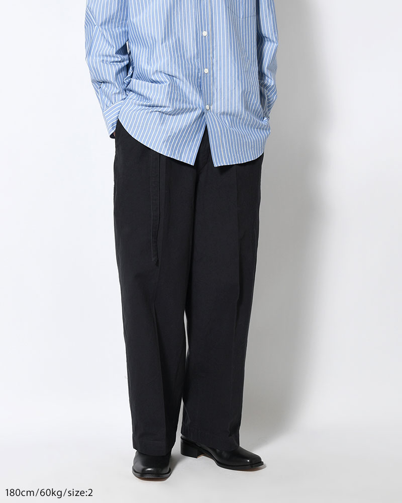 Hard Twist Gabardine Work Pants -BlackNavy-