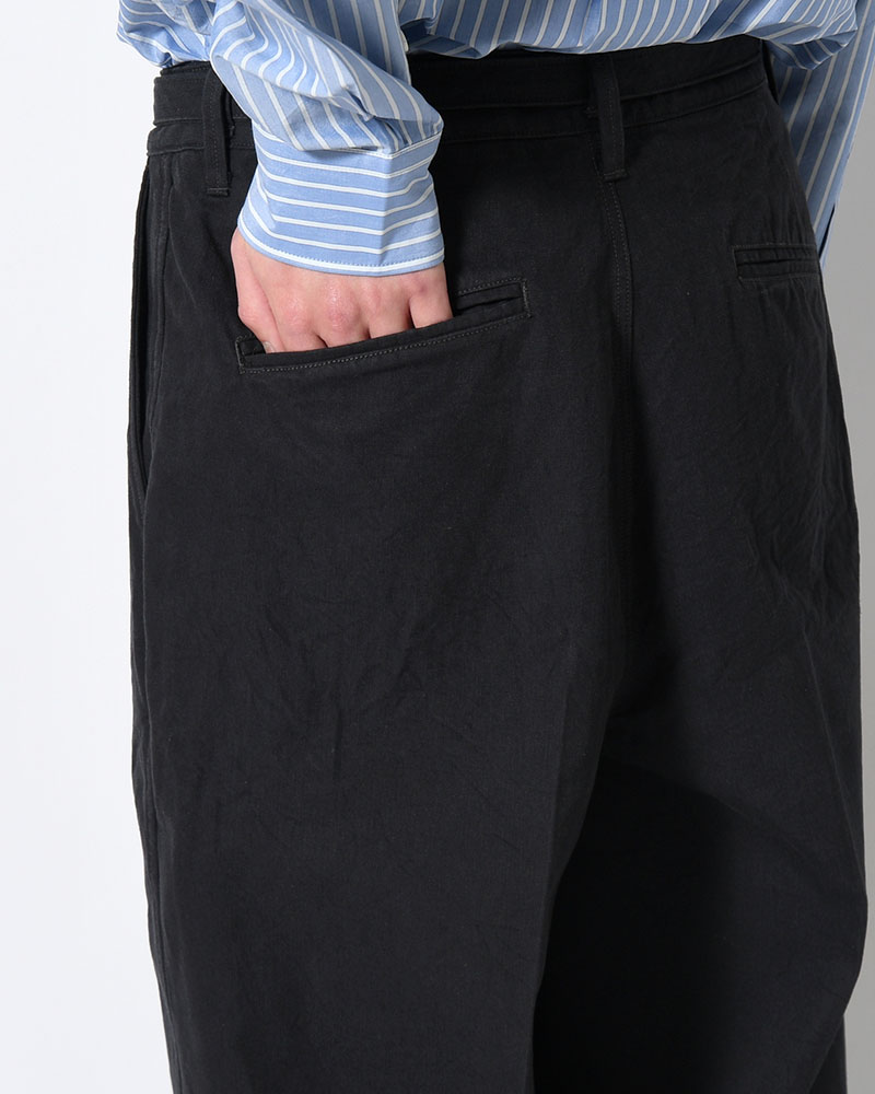 Hard Twist Gabardine Work Pants -BlackNavy-