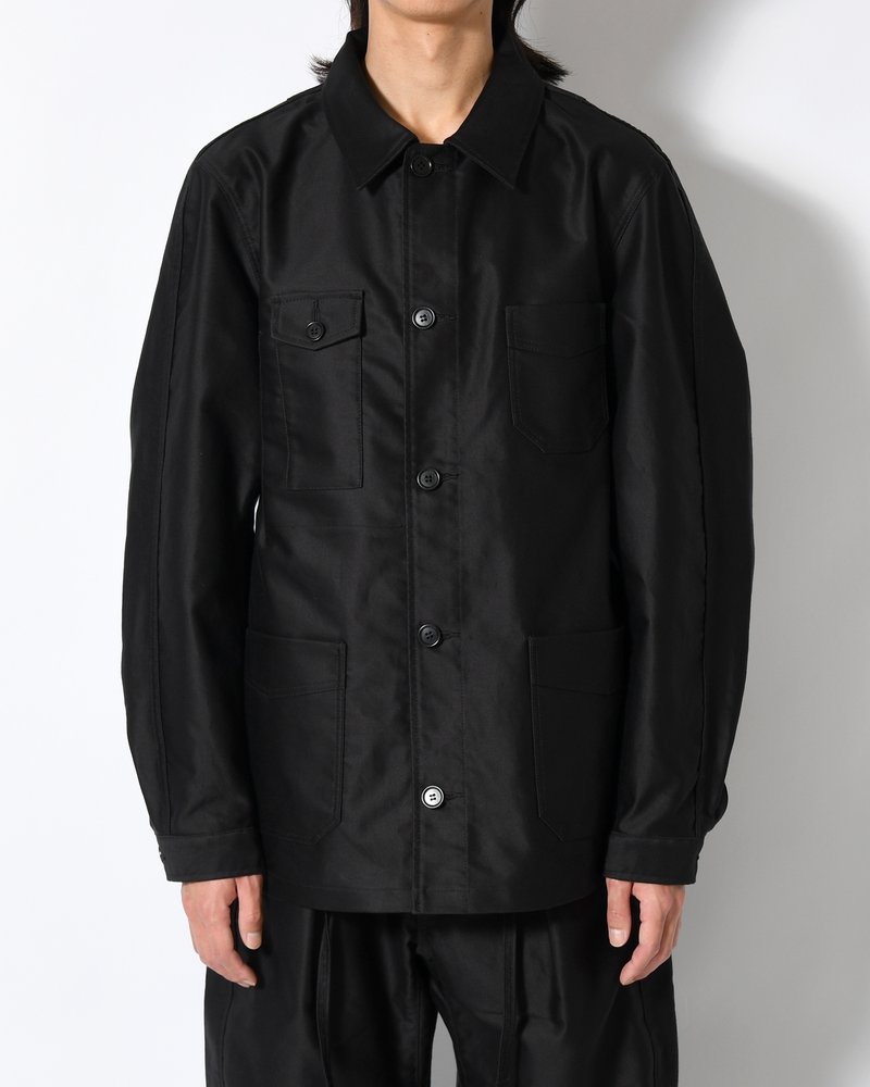 "Quadrupedalism" Vest de travail -BLACK-