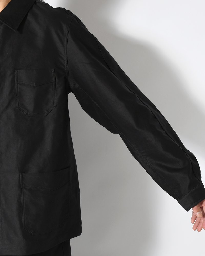 "Quadrupedalism" Vest de travail -BLACK-