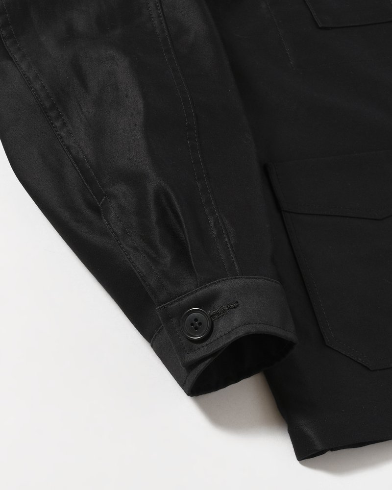 "Quadrupedalism" Vest de travail -BLACK-