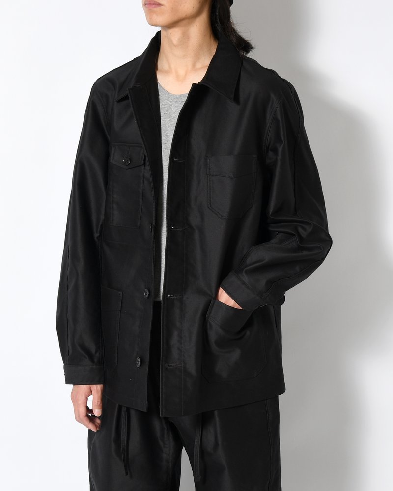 "Quadrupedalism" Vest de travail -BLACK-
