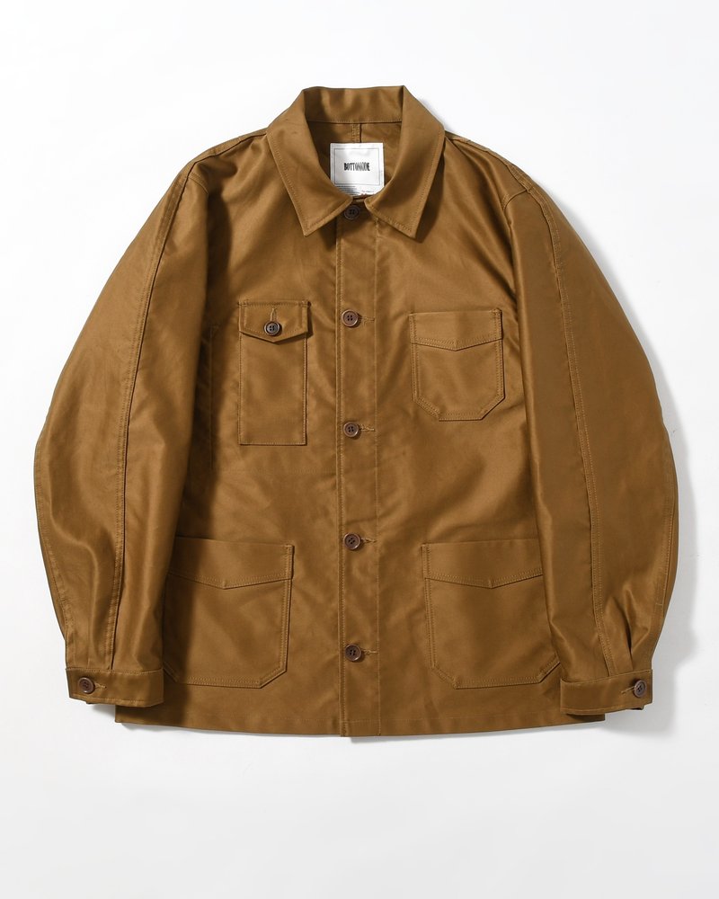 "Quadrupedalism" Vest de travail -KHAKI BROWN-