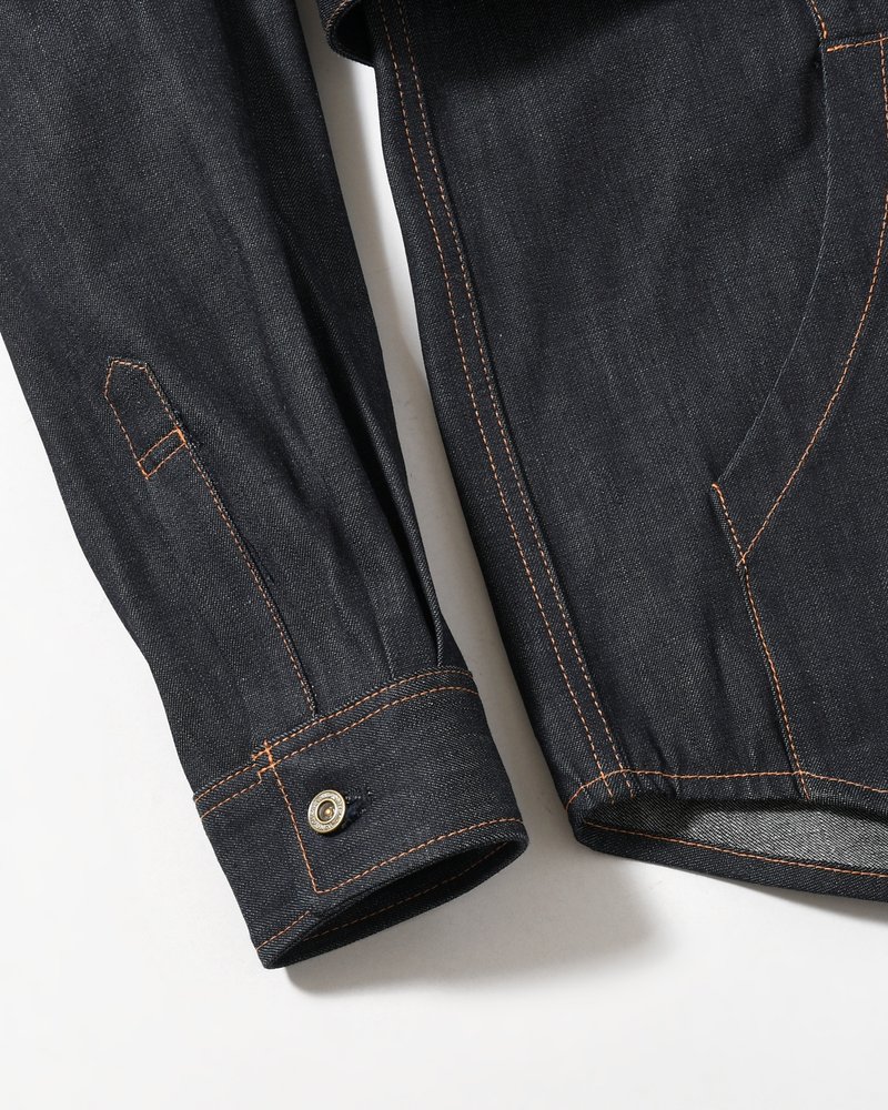 Marsupial "Kangaroo" Denim chemise -INDIGO-