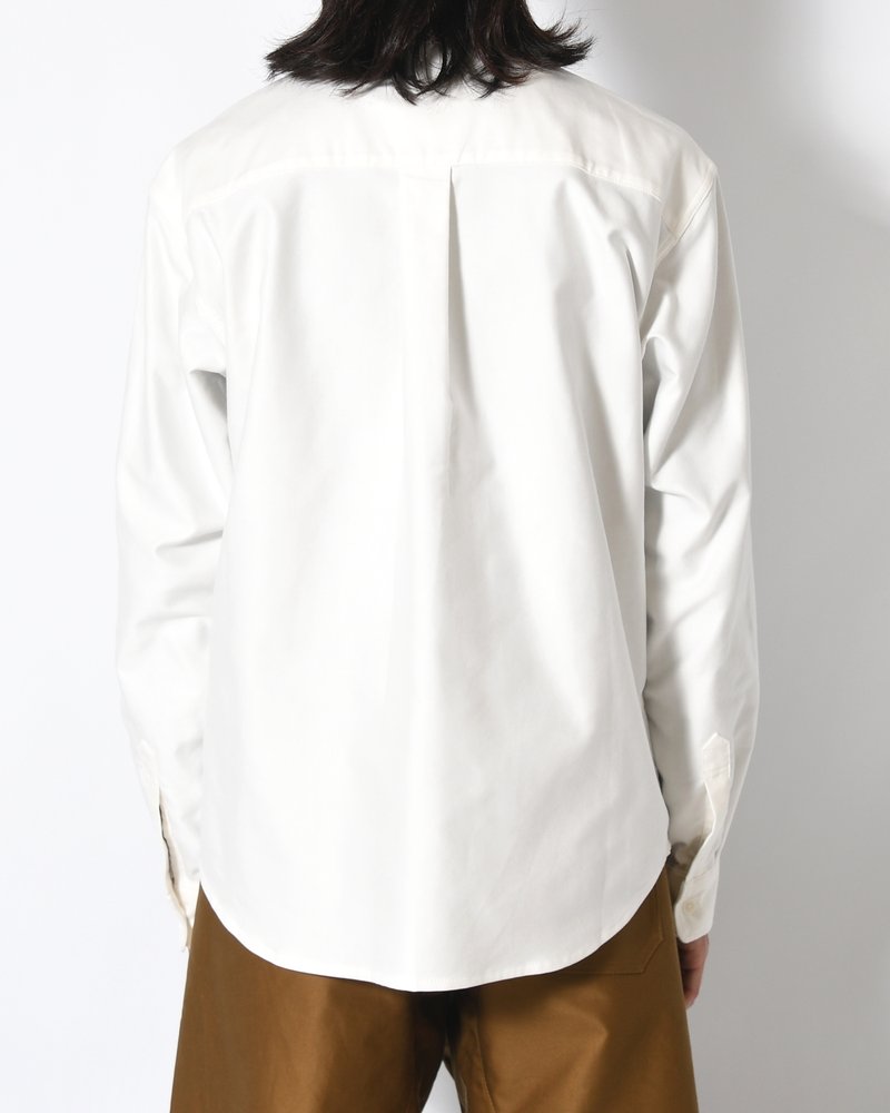 Mimicry "Shoes Pocket" shemise -BROWN(POCKET)-