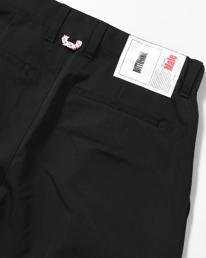 Proto- "Courtship" pantalon -BLACK-