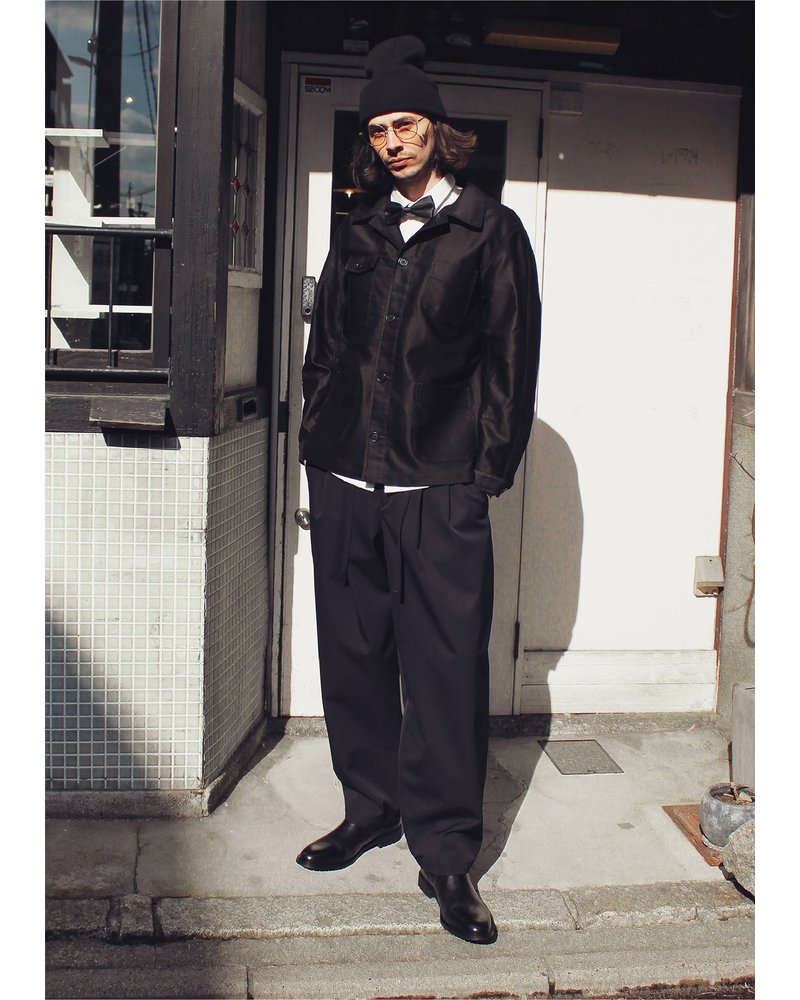 Proto- "Courtship" pantalon -BLACK-