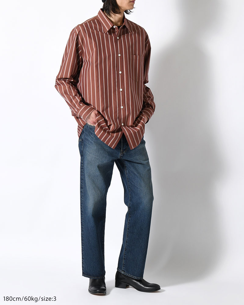 13.5oz Denim Pants Narrow -USED Indigo-