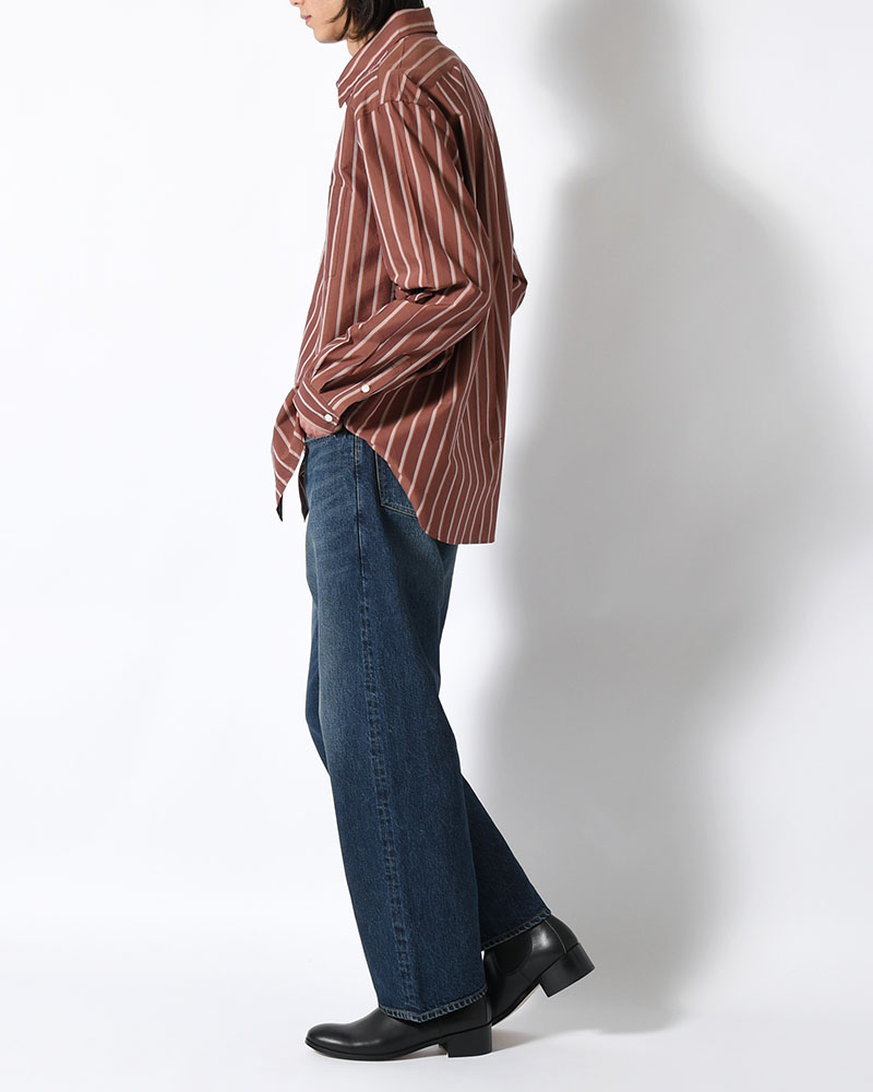 13.5oz Denim Pants Narrow -USED Indigo-