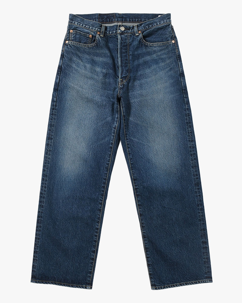 13.5oz Denim Pants Narrow -USED Indigo-