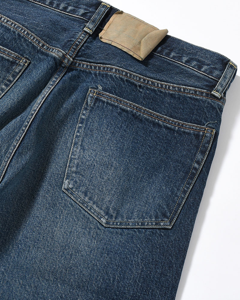 13.5oz Denim Pants Narrow -USED Indigo-