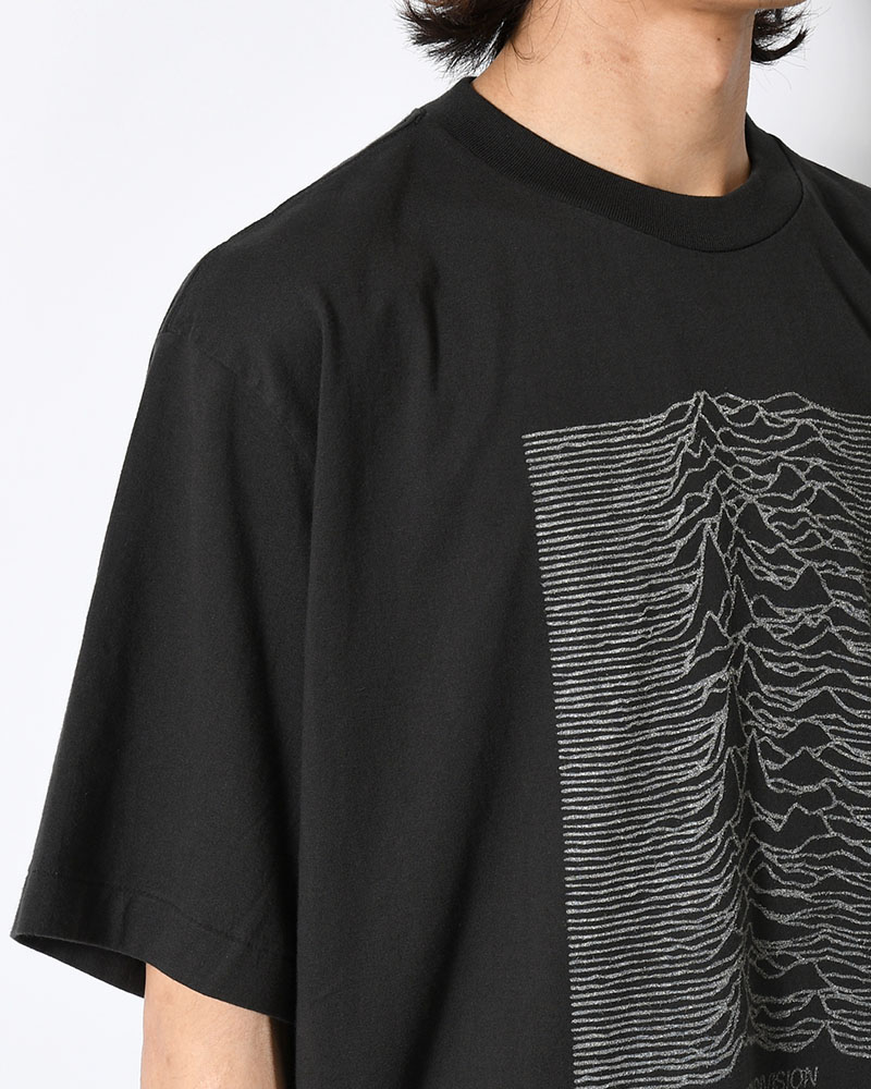 JD UNKNOWN PLEASURES Invert WIDE -InkBlack×Blue-PT-