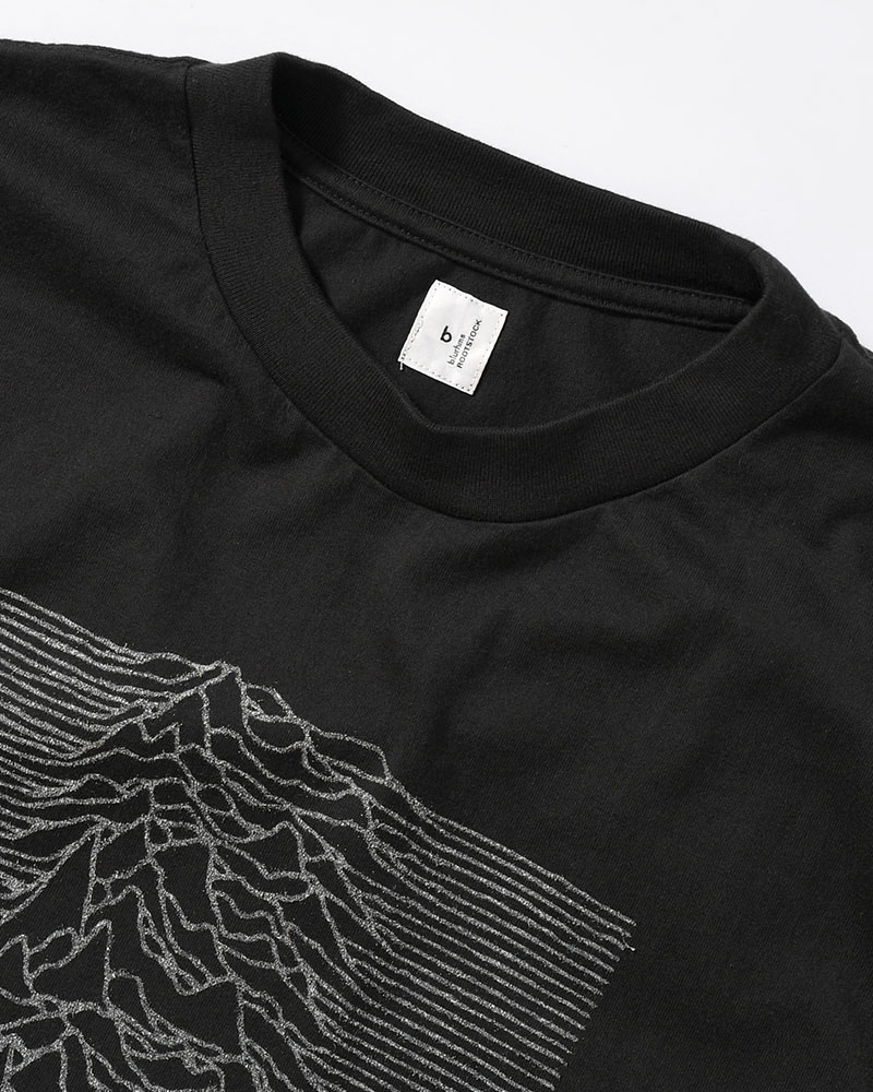 JD UNKNOWN PLEASURES Invert WIDE -InkBlack×Blue-PT-