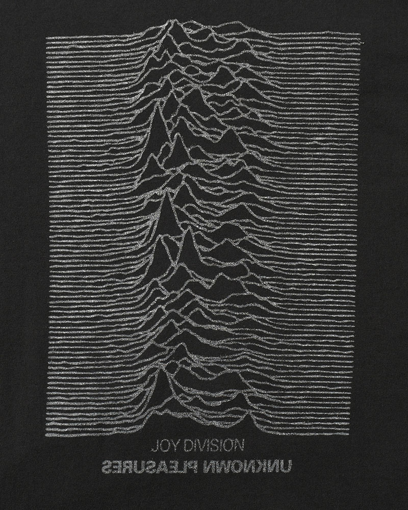 JD UNKNOWN PLEASURES Invert WIDE -InkBlack×Blue-PT-