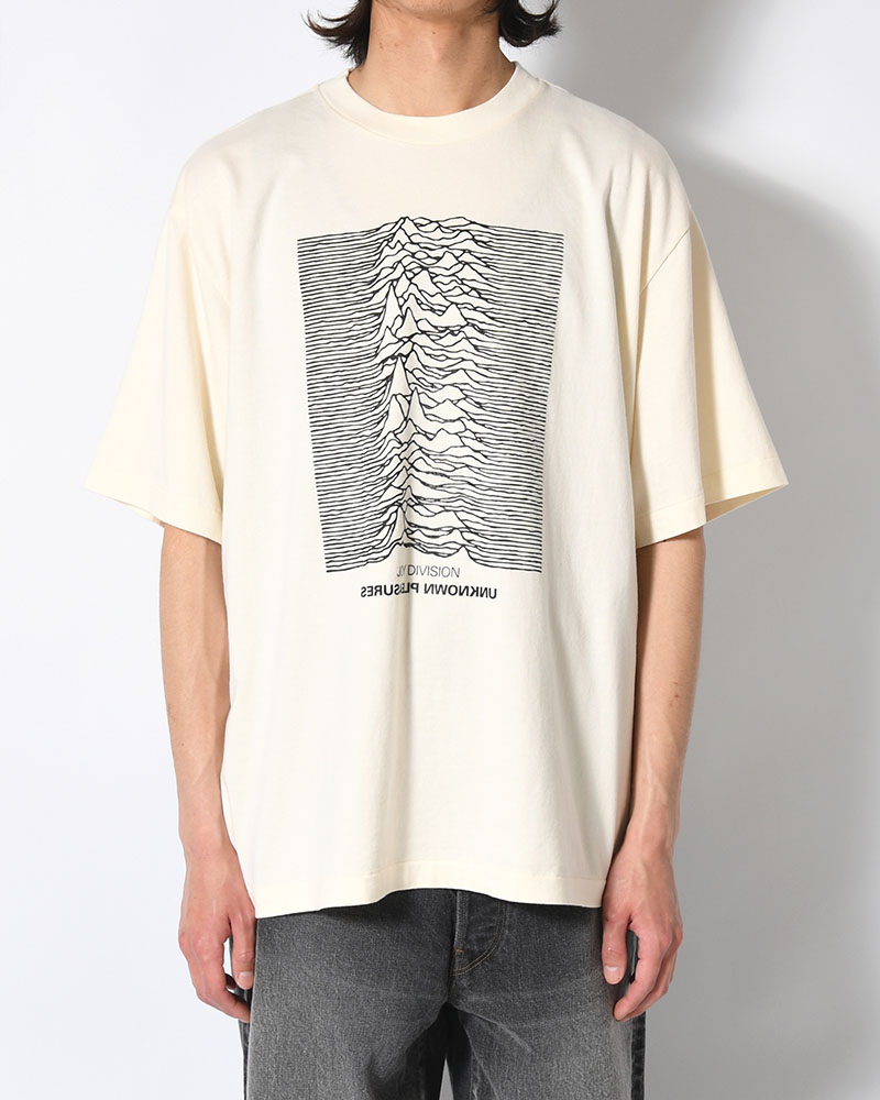 JD UNKNOWN PLEASURES Invert WIDE -IVORY-