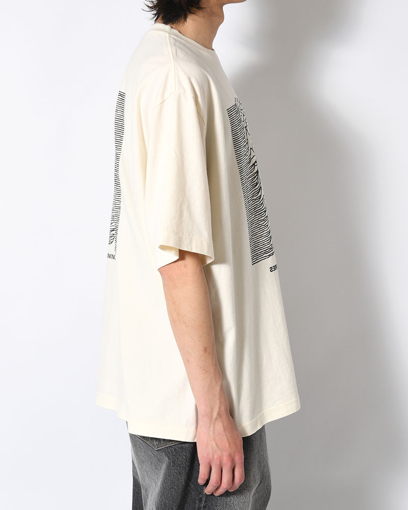 JD UNKNOWN PLEASURES Invert WIDE -IVORY-