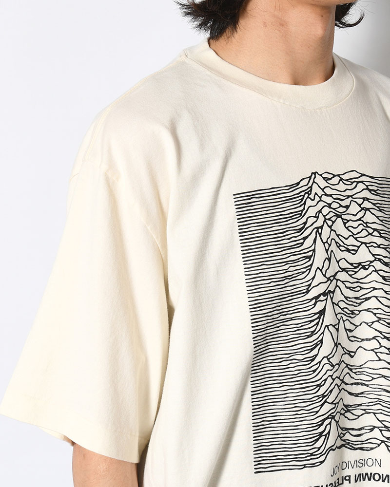 JD UNKNOWN PLEASURES Invert WIDE -IVORY-