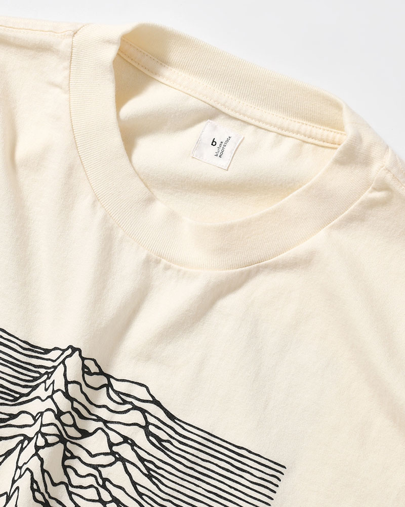 JD UNKNOWN PLEASURES Invert WIDE -IVORY-