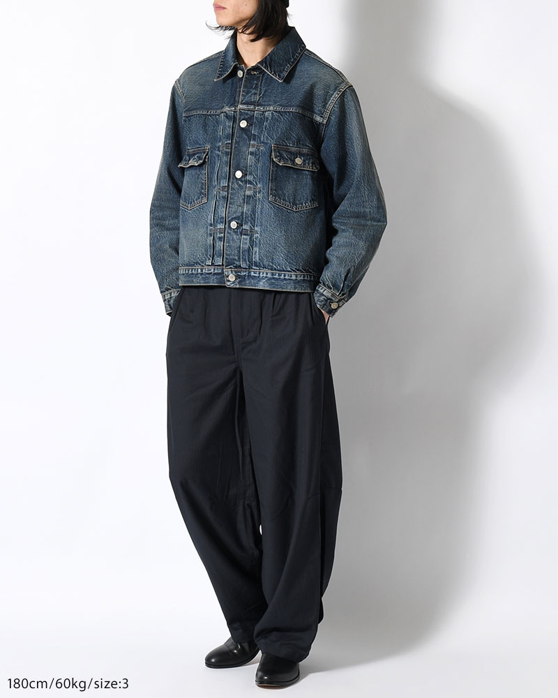 13.5oz 2nd Type Denim Jacket -USED Indigo-