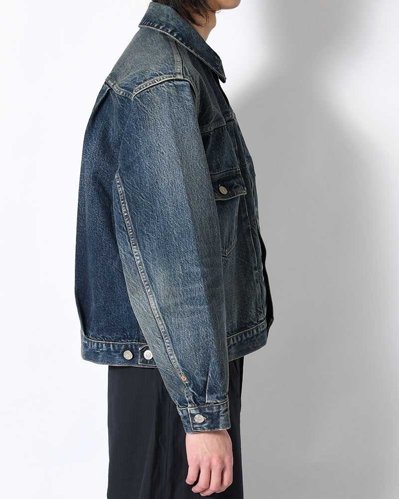 13.5oz 2nd Type Denim Jacket -USED Indigo-