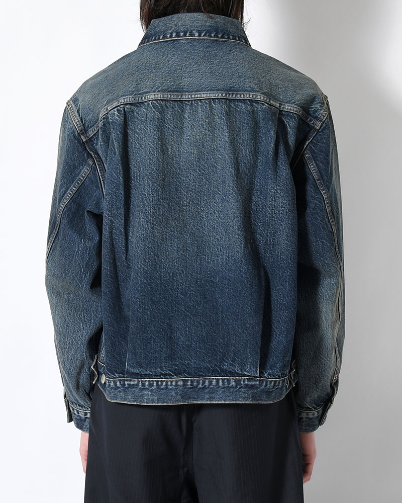 13.5oz 2nd Type Denim Jacket -USED Indigo-