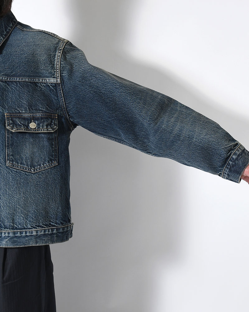 13.5oz 2nd Type Denim Jacket -USED Indigo-