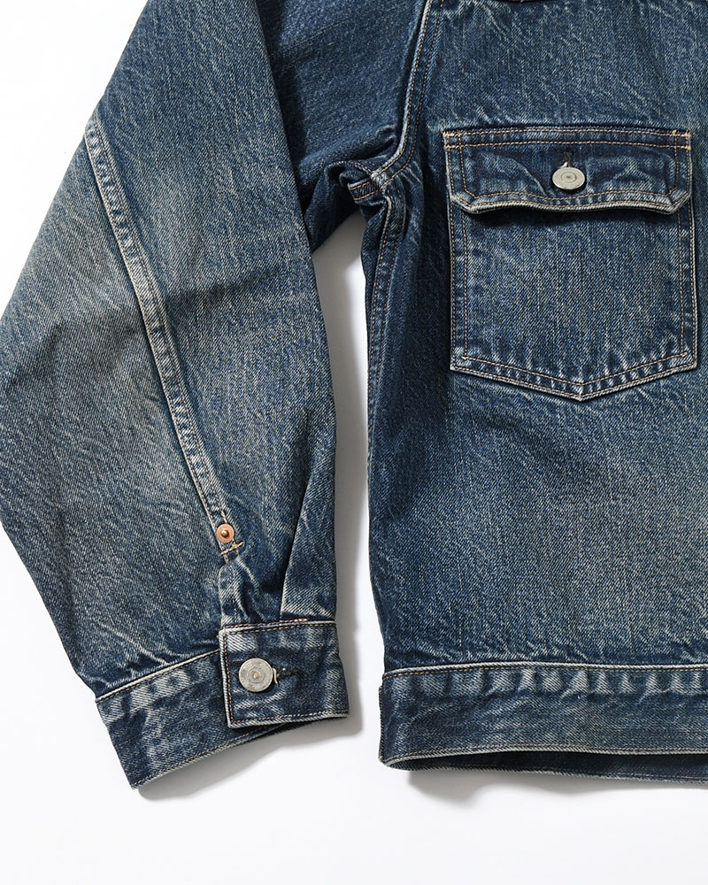 13.5oz 2nd Type Denim Jacket -USED Indigo-